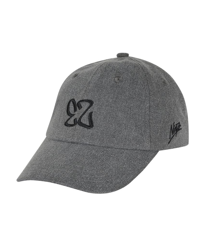NINEZ Pigment Washed Logo Ball Cap (2 Colors)