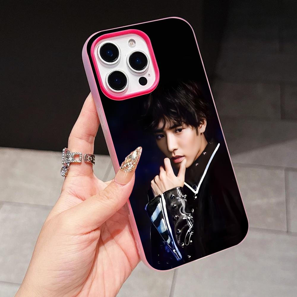 Akaso Eiji Jelly Double layer Rose Red Mobile Phone Case for iPhone 17 16 15 14 13 12 11 Air Pro Max Plus Protective