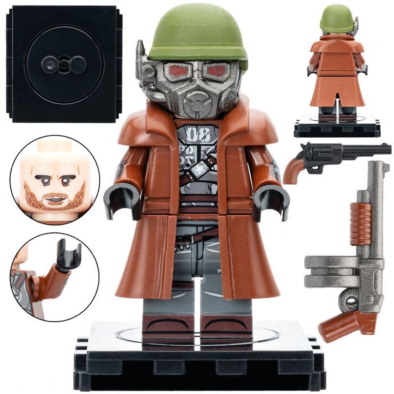 

Applicable to Lego Radiation Black Armor Ranger NCR Military Soldiers Third-Party Assembled Building Blocks Toy My711 MY711-Black Armor Ranger (1)