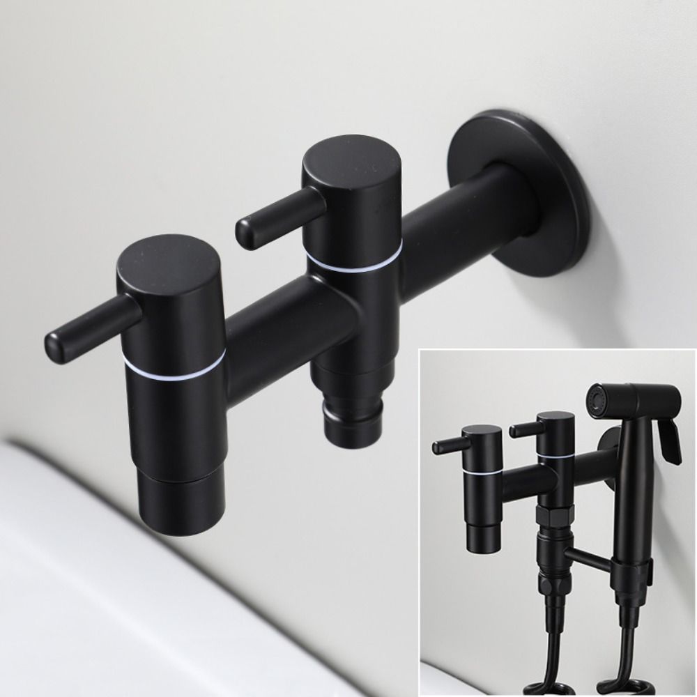 304 Stainless Steel Washing Machine Faucet Anti Splash Bathroom Sink Bibcock Washing Machine