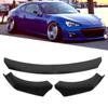 4pcs Car Front Bumper Lip Splitter Fins Diffuser Cover Protection Kit Parts Fit for Subaru