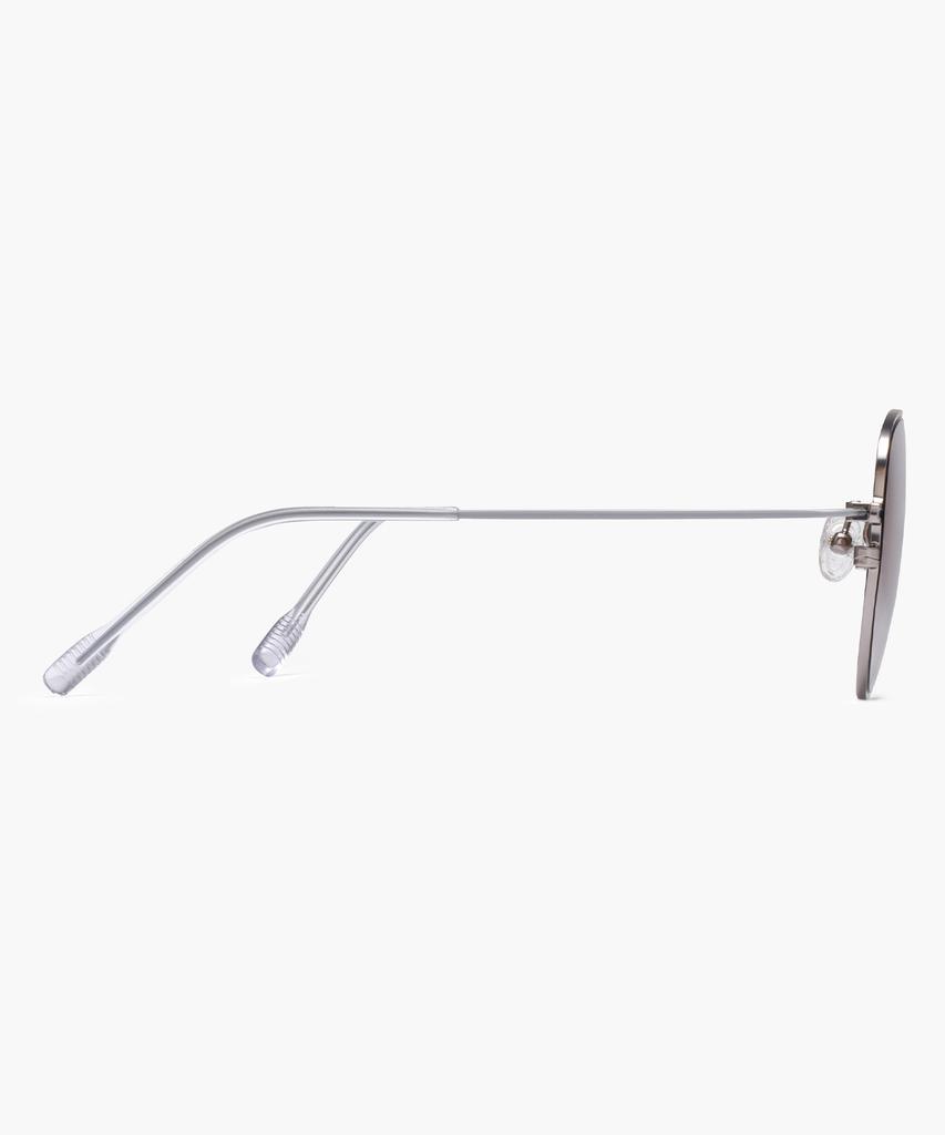 Likkeullou Rc Moon Silver Sunglasses Brown