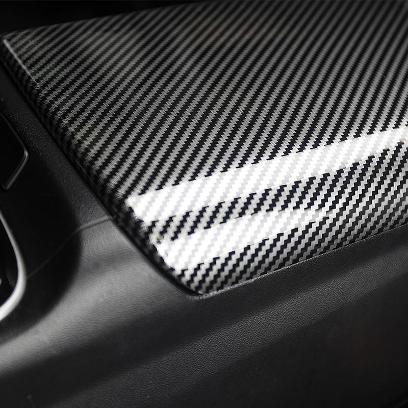 Auto Sale For Hyundai Tucson NX4 -2026 Car Tuning Carbon Fiber Console Armrest Box Pad Cover Accessories