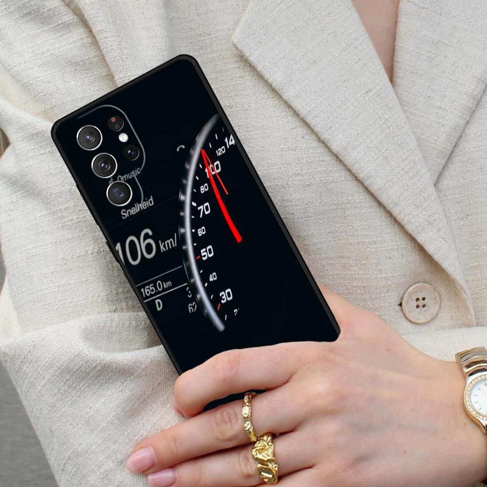 Cool Speedometer Cell Phone Case for Samsung Galaxy S26 Ultra S25 S24 S23 S22 S21 S20 Note10 Cover