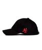 BLACKBLOND Vividi Side Logo Cap (Black/Red)