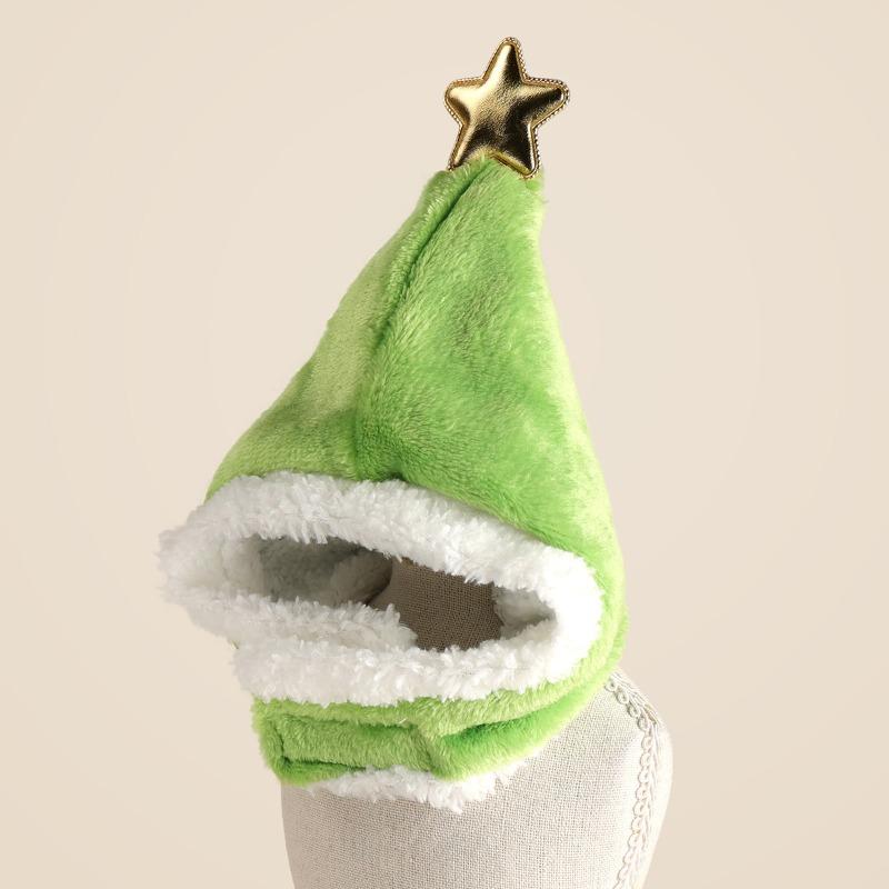 Pet circle, dog cat cat autumn and winter soft and comfortable warm New Year's Christmas scarf