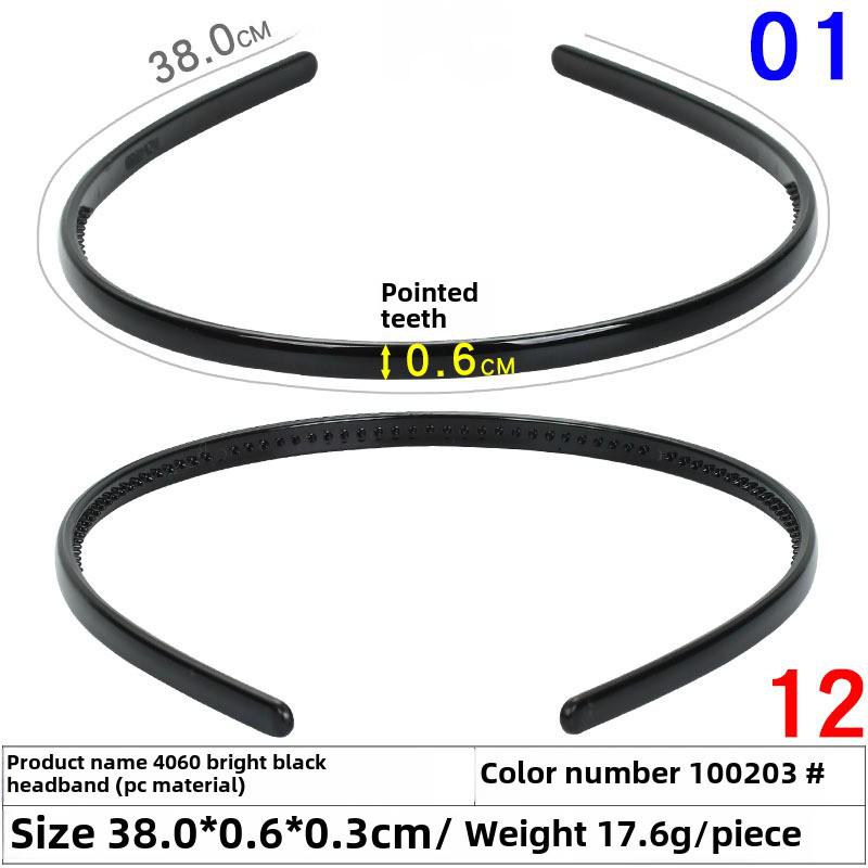 Highly Recommended Handmade Black Twisted Headband for Women - Perfect for DIY and Mother's Day.