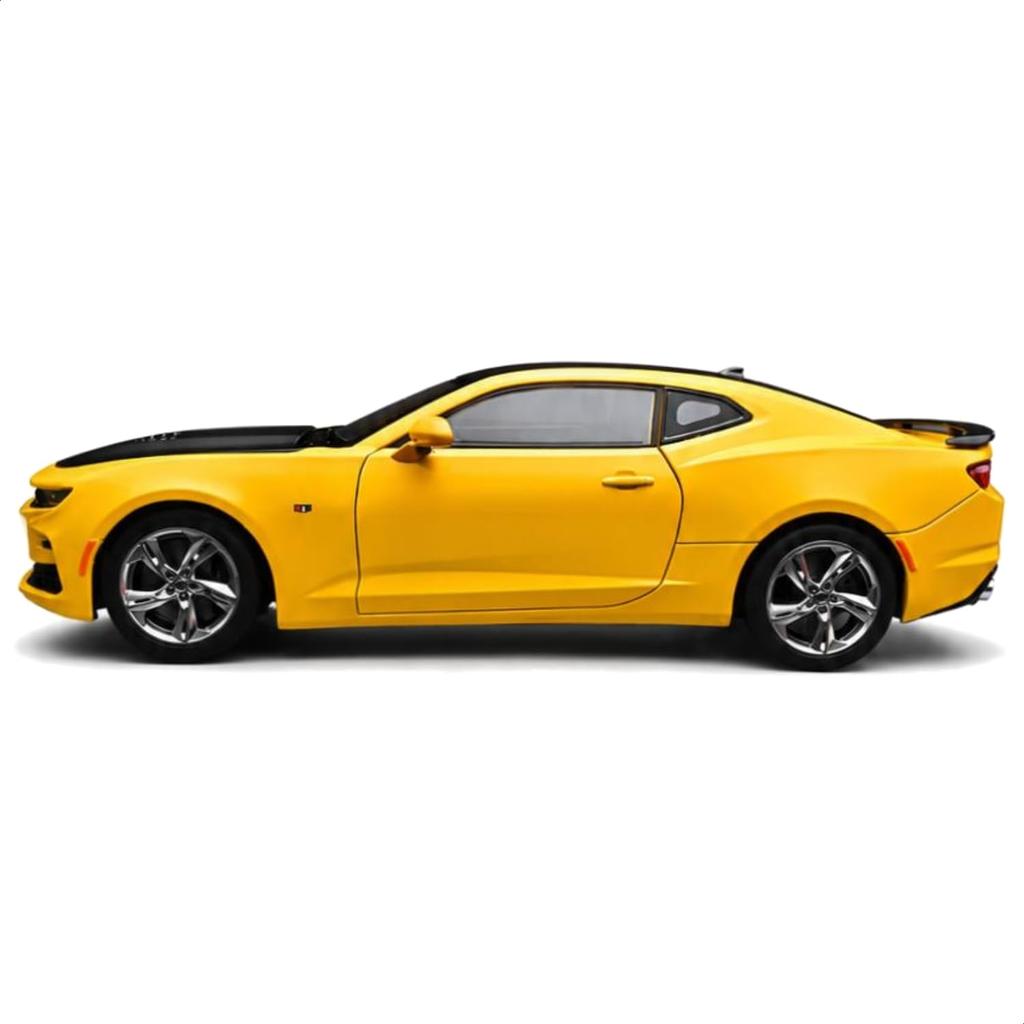 Heimanba Chevrolet Camaro 2023 Diecast Modellauto H1222 1/18 / (Gelb YW)
