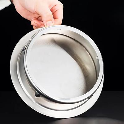 Chimney Hole Cover Stainless Steel Direct Replacement Fitting Round Easily Install Sturdy Sealing