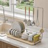 Detachable Drip Tray Sponge Holder Rustproof Metal Kitchen Organizer  Household Kitchen