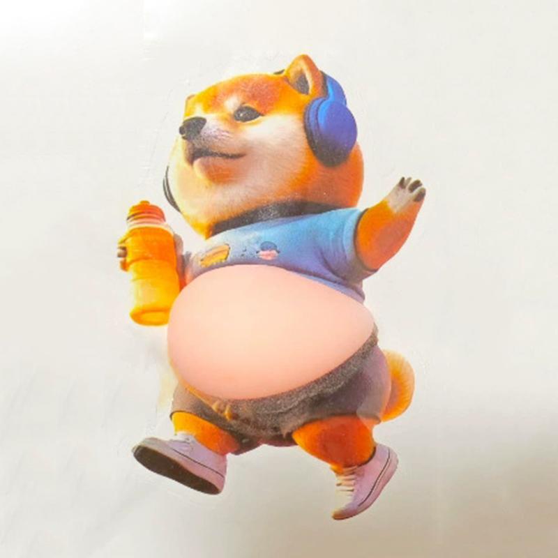 

Humorous Stickers Phone Case Sticker Aesthetic Stickers Decorations Humorous Toy Large Belly Sticker Toy Holiday Gifts