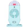 Rechargeable Handheld Fan, Power Bank Fan with Nano Spray Technology, Foldable Desk Fan for Home and Office Use