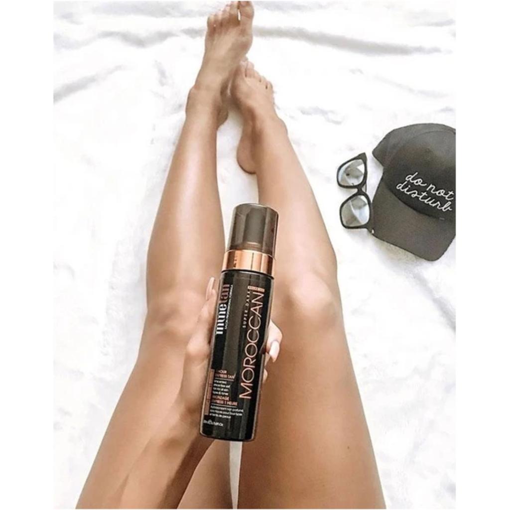 MineTan My Moroccan Selbstbräunungsschaum 200 ml + Handschuh