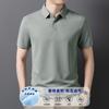 Summer Men's Middle-Aged & Young Lapel Collar Fashion Trendy Short Sleeve T-Shirt Polo Shirt