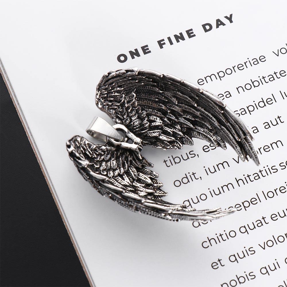 Choker Gift Trendy Men Clavicle Chain Korean Style Necklace Angel Wing Necklace Fashion Jewelry