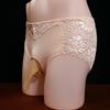 Men's lace underwear with jj cover, sexy sex stockings underwear, ultra-thin and breathable summer fully transparent briefs