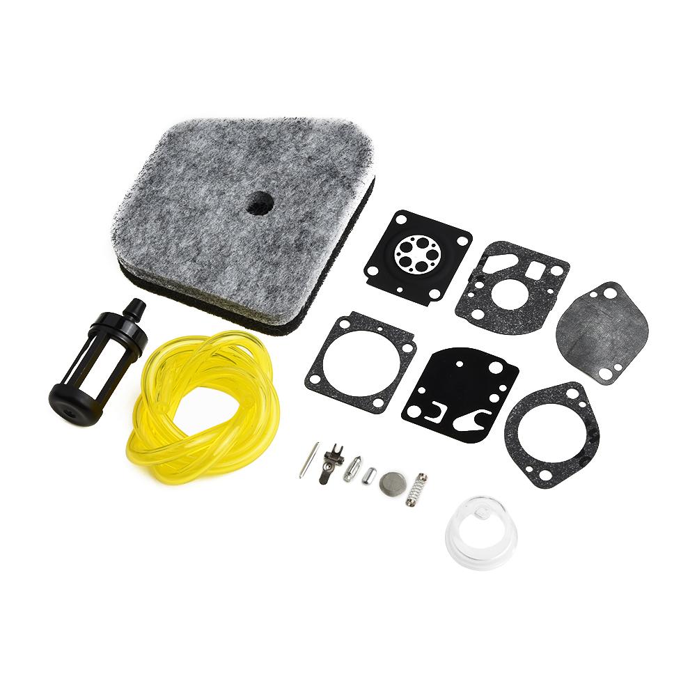 Carburetor Service Kit for Various Trimmer Engines Fits Models such as For FS90 HT101 with Essential Repair Components