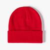 Knitted Beanie Cap Winter Accessories Multicolored Beanies Custom Embroidery Acrylic Fashion Skullies Hats Winter Knitted Hat