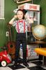 Clearstone Animal Dalmatian Shirt for Black Shirt, Cosplay, Halloween, Kids, 120cm, Unisex,