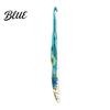 Decorative Crochet Needle Resin Hook for Beginners Crocheting Lovers 2.0mm-8.0mm Ergonomic Smooth Surface with Long Floral Handle Blankets,