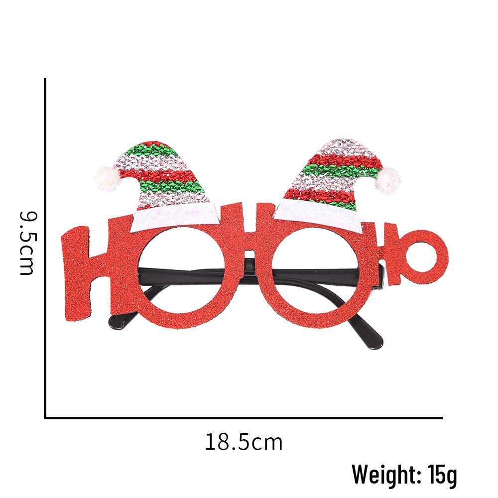 Christmas Party Eyeglass Frames: Santa, Snowman & Antler Designs for Kids