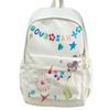Schoolbag new Korean version Mori graffiti backpack large capacity junior high school student schoolbag fashion campus leisure Harajuku backpack