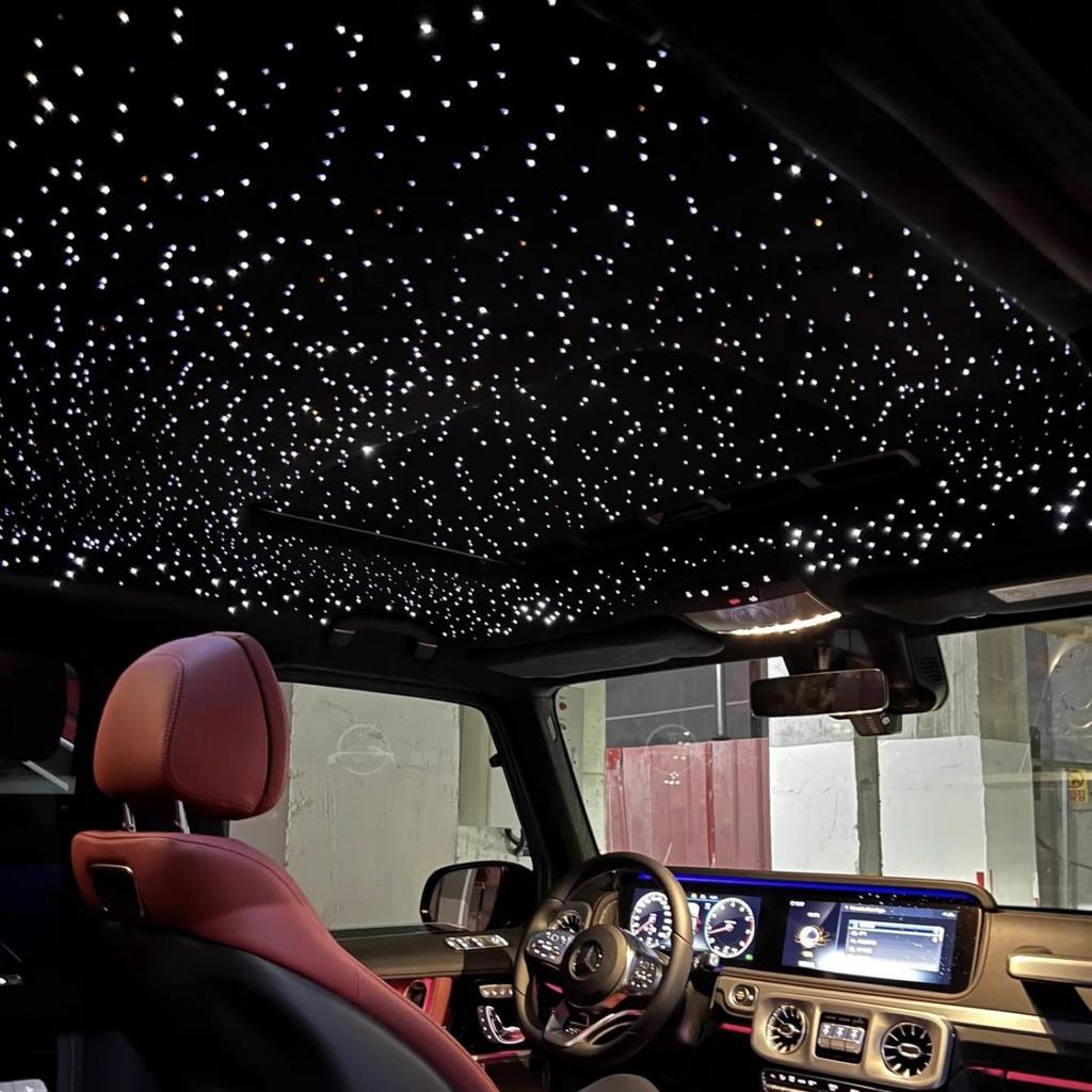 LED Fiber Optic Sky Ceiling Light for Car Interior Modification