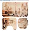 Bathroom Floor Mat Bathroom Mat Toilet Three-Piece Set