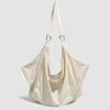 Nylon Canvas Tote Bag Large Dumpling Capacity Casual Commuter Crossbody Bag able Leisure Versatile Single Shoulder Bag
