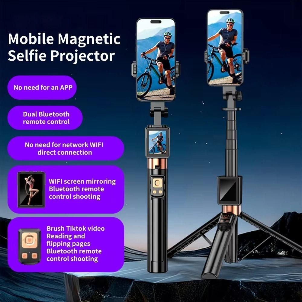 Lightweight Design Selfie Stick Telescopic Live Streaming Stand Professional Portable Tripod