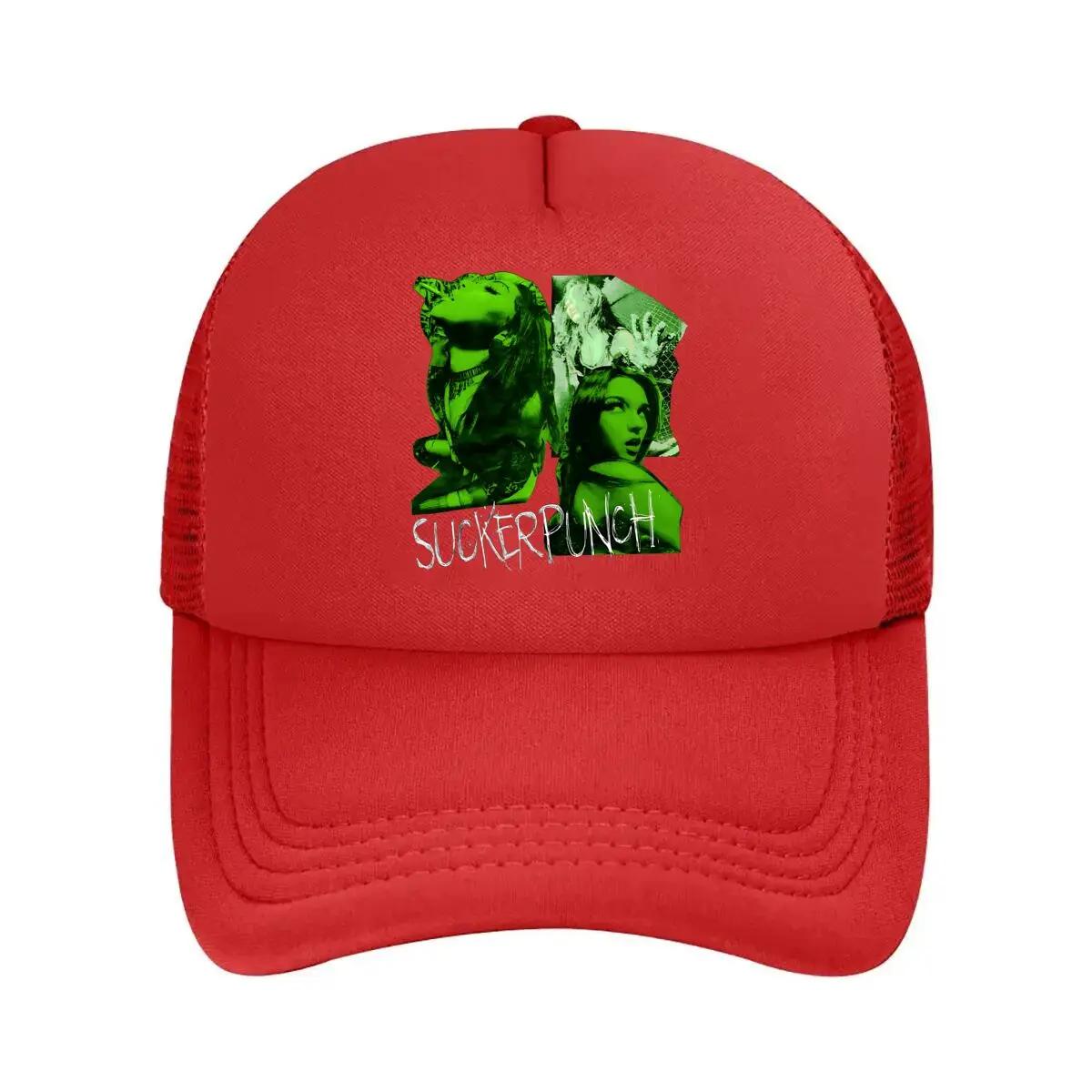 Sucker Punch Action Inspired Bold Text Art Design Mesh Baseball Cap One Size