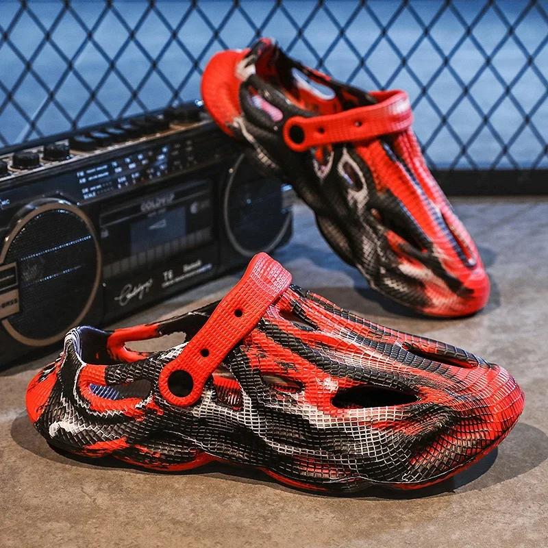 Pantoufles douces pour hommes Marcher à la maison Chaussures de créateur Homme Original Authentique Pantoufle Homme Luxe 2024 Chaussures d'été Vente Maison