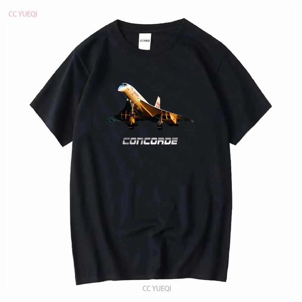 Concorde supersonic airliner airplane graphic T-Shirt