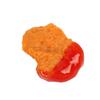 Creative Food Model Keychain: Ketchup, Chicken Nuggets, French Fries Pendant for Student Backpacks