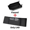 For 2025 2026 BMW X3 G45 Accessories Flannel ABS Storage Box Behind the Screen Car Armrest Box Storage Box