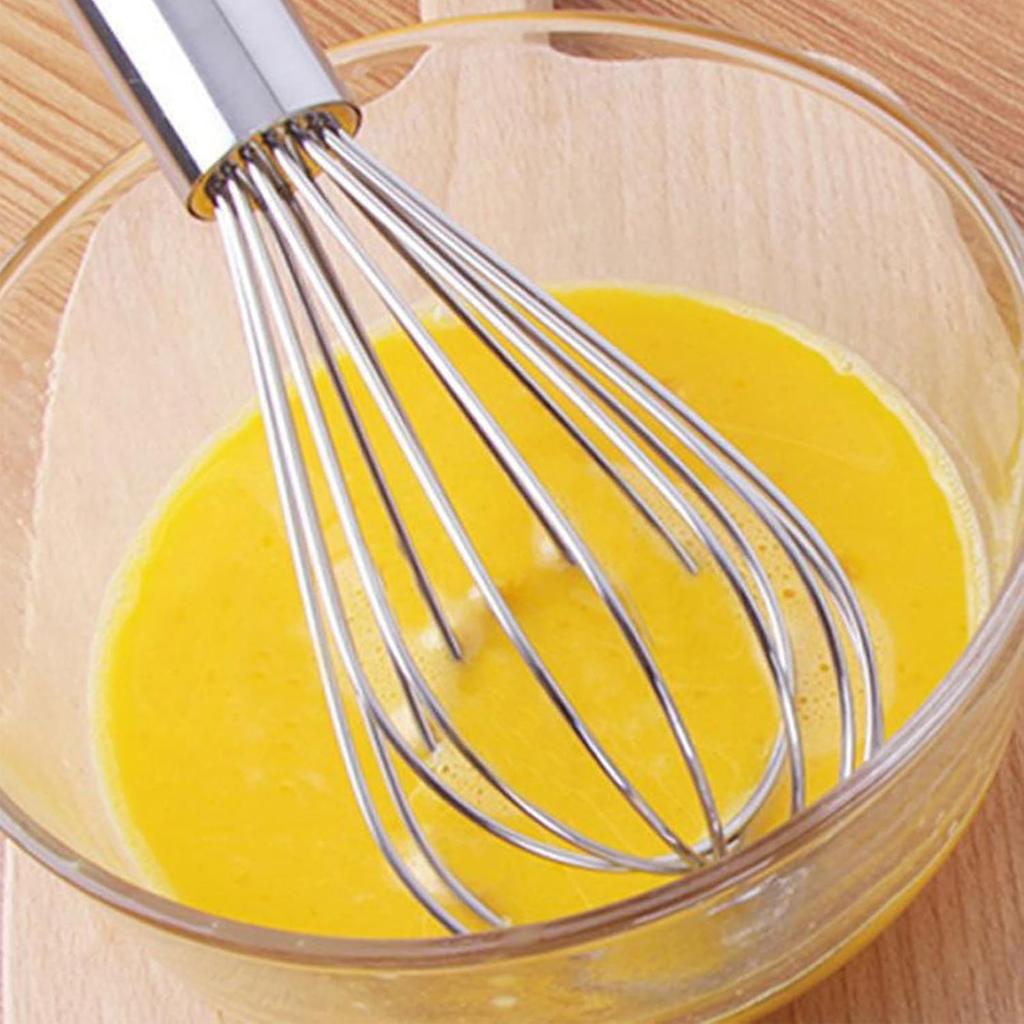 Stainless Steel Handheld Balloon Whisk Silver (6 inches)