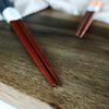 Handmade Japanese Natural Chestnut Wood Sushi Chopsticks Value Gift Sushi Chinese Food Tie Line Kitchen Accessories Tableware