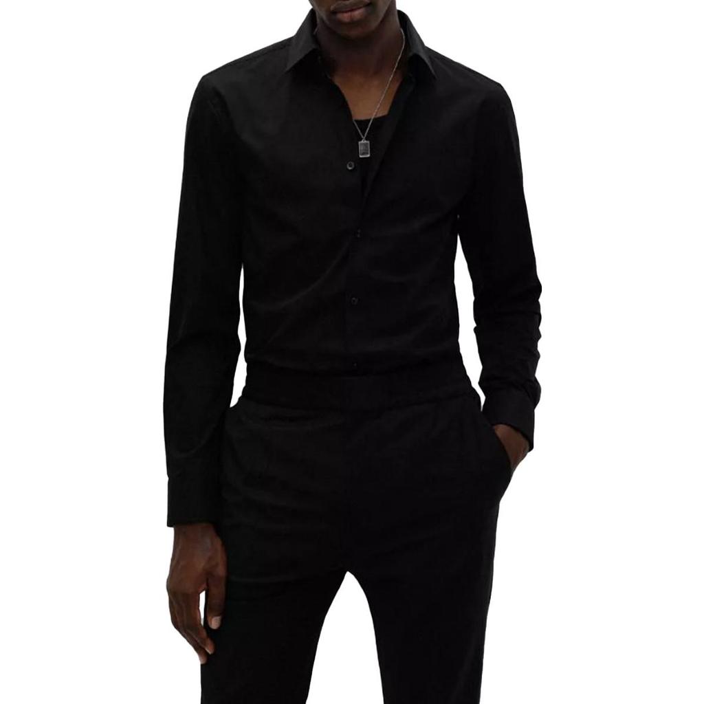 HUGO BOSS Lapel Long Sleeved Shirt Men's 50289499-001