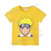 Narutos T-shirt Children Clothing Boy Girl Japanese Manga Pattern Short Sleeve Kid Cartoon Casual Sports Cotton Tee Home Clothes