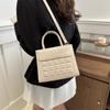 2024 New Simple Casual Shoulder Bag Street Fashion Pu Crossbody Bag Women Korean Fashion Handbag