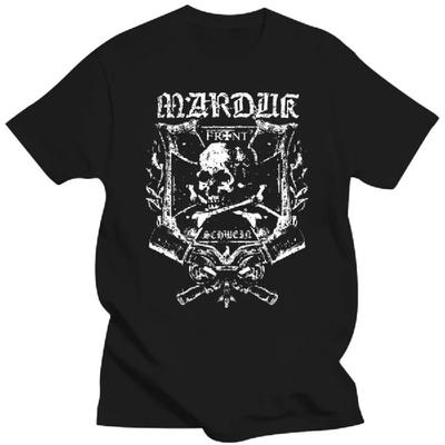 Camisetas de Algodón de Verano Tops Hombre Camiseta de Manga Corta Camiseta Escudo de Marduk Negro Vintage Estampado manga ropa anime vintage streetwear