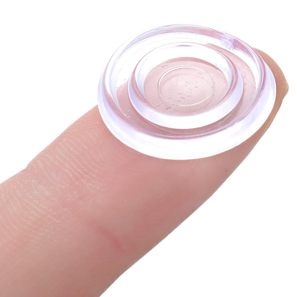 Blaturi de masă din sticlă 18mm*2mm Tampoane antiderapante transparente sub sticlă Apărătoare durabile pentru blaturi de masă din sticlă