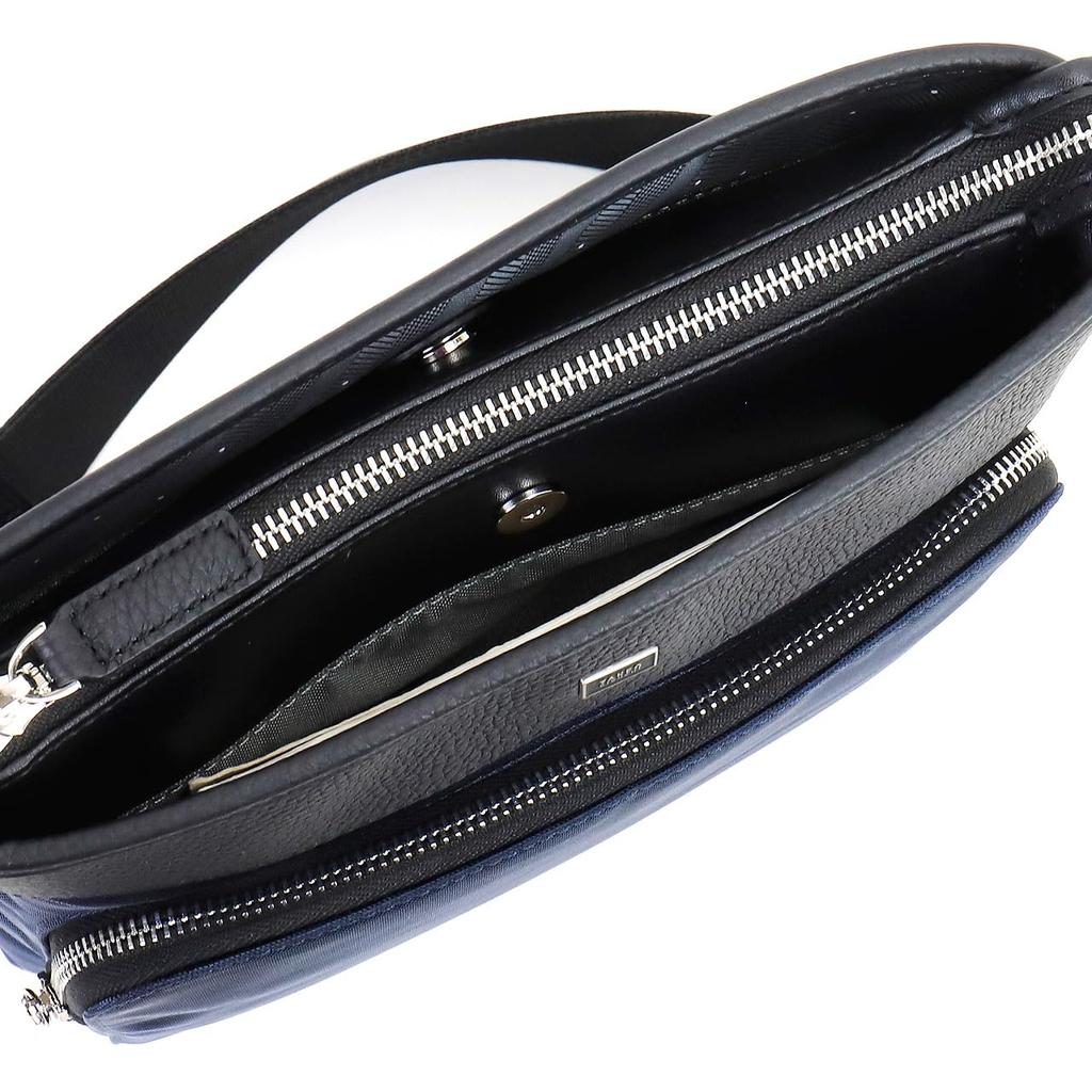 Takeo Kikuchi Inter Shoulder Bag, Men's, Beige