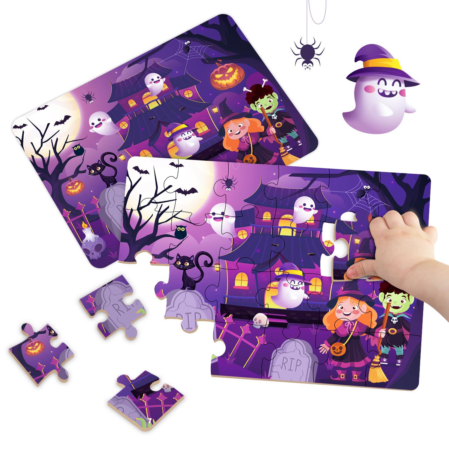 

Children s Jigsaw Puzzle Early Education Intelligence Puzzle for Ages 3-6 DIY Cartoon Animal Princess Scene Paper Jigsaw Puzzle