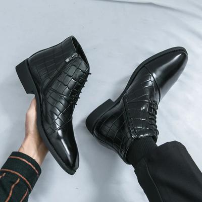 Luxus Herrenstiefel Bequeme Lederschuhe Für Erfolgreichen Gentalman Anzug Design Rein Handgefertigt Mode Hohe Qualität Herrenstiefel