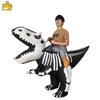 Halloween Hot Sale: Red-Eyed Skeleton Dinosaur Inflatable Cycling Costume, Funny Stage Prop