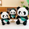 Mink Zamatový Plyšový Panda - Roztomilá Plyšová Bábika Panda pre Dievčatá, Perfektný Narodeninový Darčekový Vankúš