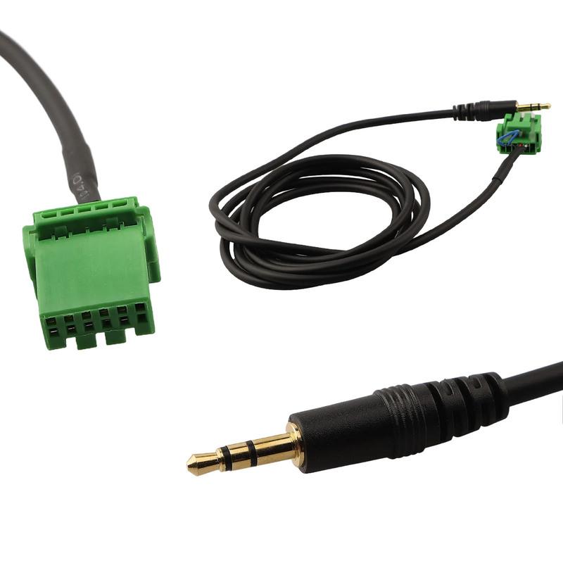 Audio Extension AUX Audio Cable 3.5 Mm Socket 6Pin ABS 150CM Length Anti-corrosion Feature Direct tallation