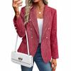 European & American Women's Autumn Solid Color Suit - Simple Street Style Fashion