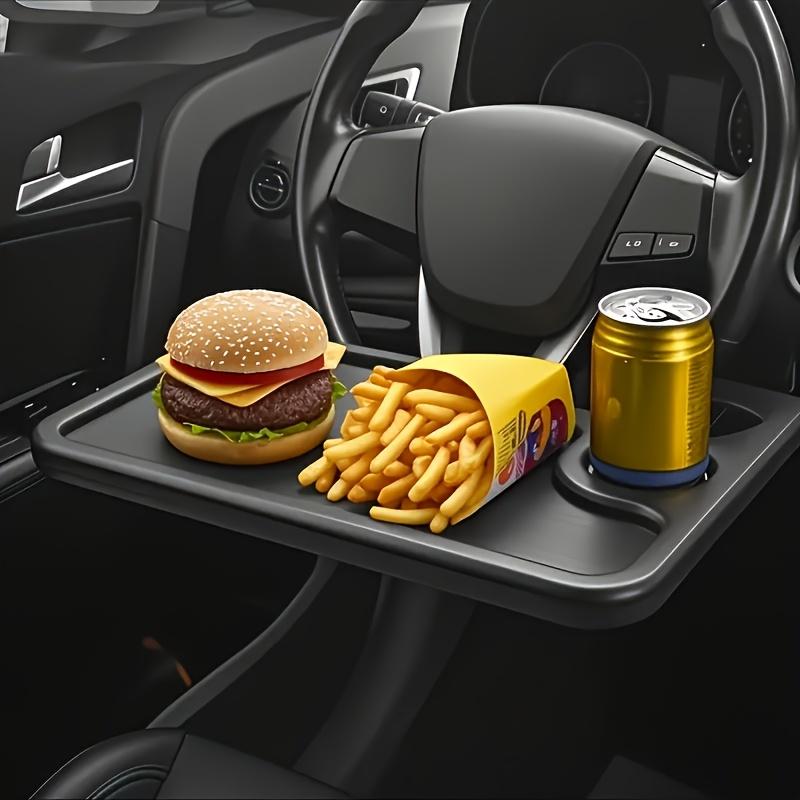 Car Steering Wheel Tray Table-made of ABS Material, Suitable for Cars,trucks and SUVs,can Be Used for Office,dining and Reading.